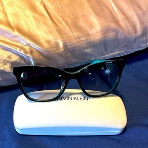 Calvin Klein Cat Eye Sunglasses